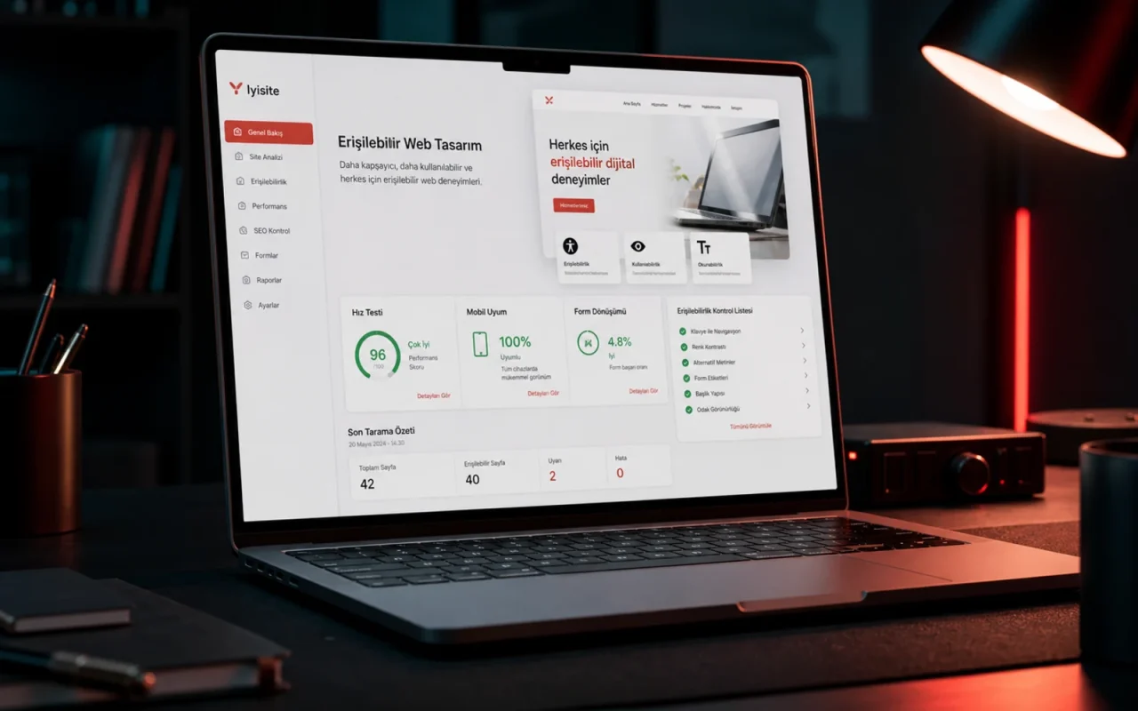 Erişilebilir Kurumsal Web Tasarım Kontrol Listesi 2026: Hızlı, Güven Veren ve Teklif Getiren Site Nasıl Kurulur?